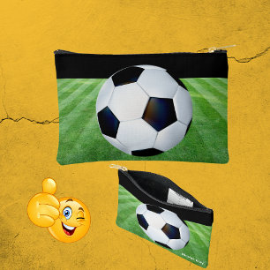 Niedlicher Personalisierter Fußball-Becher für Kin Zubehörtasche
