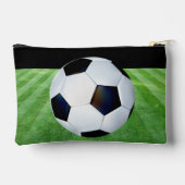 Niedlicher Personalisierter Fußball-Becher für Kin Zubehörtasche (Rückseite)