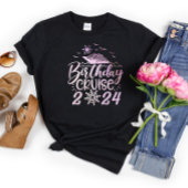 Niedlicher Personalisierter Geburtstag Kreuzfahrts T-Shirt
