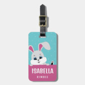 Niedlicher Personalisierter Gepäckträger Gepäckanhänger (Vorderseite vertikal)