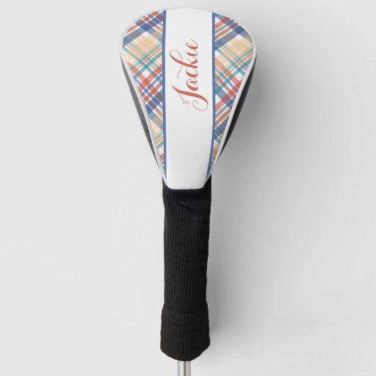 Niedlicher Personalisierter Golf Head Cover Headcover (Vorderseite)