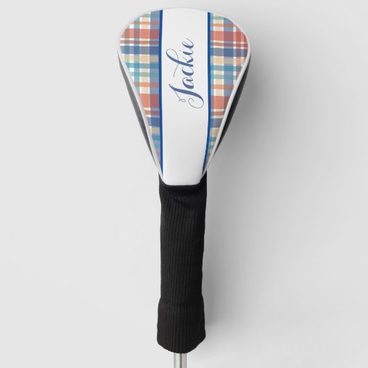 Niedlicher Personalisierter Golf Head Cover Headcover (Vorderseite)