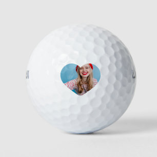 Niedlicher personalisierter Golfball Foto Golfer G
