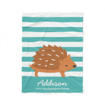 Niedlicher Personalisierter Igel Tier gestreift