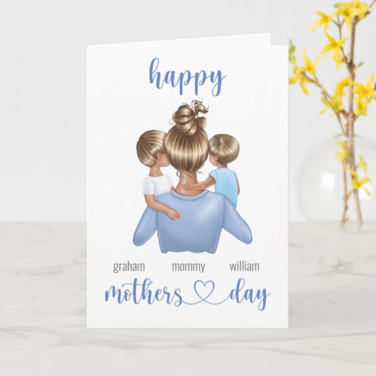 Niedlicher Personalisierter Individuelle Name Happ Karte (Gelbe Blume)