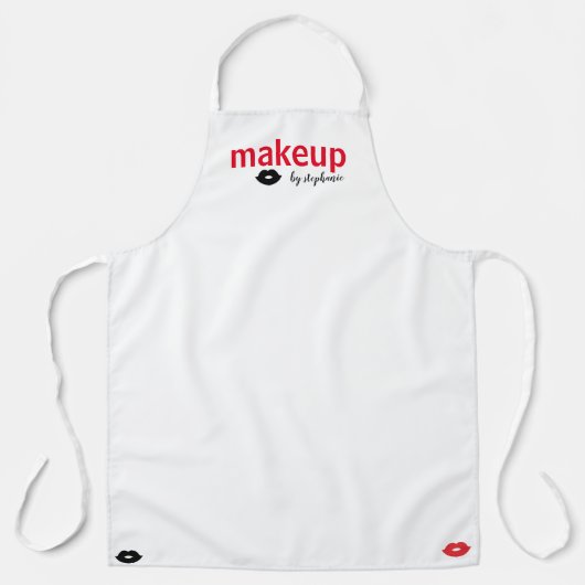 Niedlicher Personalisierter Künstler Schürze (Vorderseite)