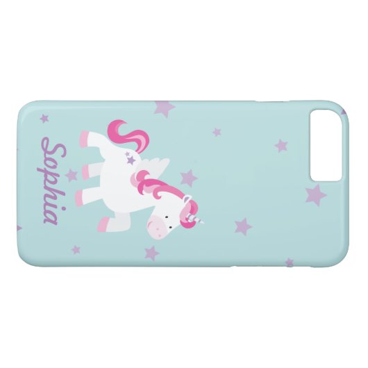 Niedlicher personalisierter magischer Case-Mate iPhone hülle (Rückseite (Horizontal))