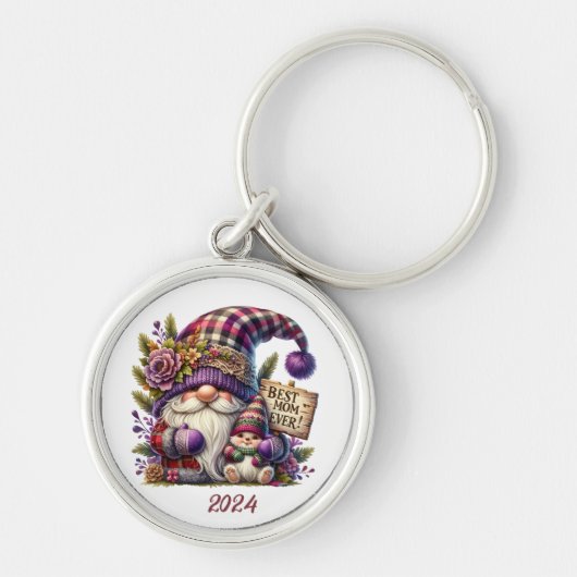 Niedlicher Personalisierter Muttertag/ Geburtstag Schlüsselanhänger (Vorne)