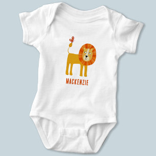 Niedlicher Personalisierter Name Baby Strampler