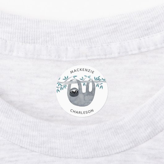 Niedlicher Personalisierter Name Etiketten (Befestigt)