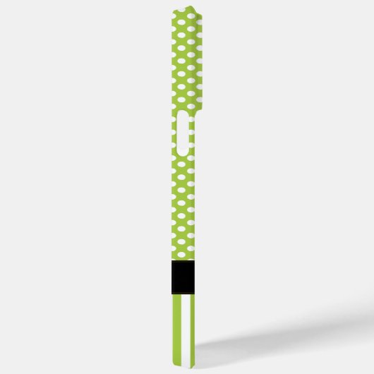 Niedlicher Personalisierter Peapod Limoner Streife Case-Mate iPhone Hülle (Rückseite / Rechts)