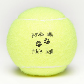 Niedlicher Personalisierter Pet-Name des Hauses Pa Tennisbälle
