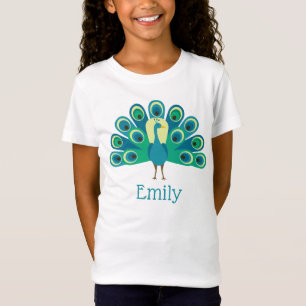 Niedlicher Personalisierter T - Shirt der Pfaue