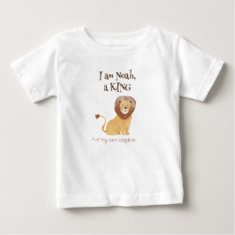 Niedlicher Personalisierter T - Shirt mit Löwe, de