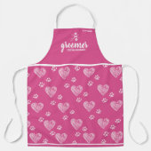 Niedlicher Personalisierter Tierarzt Schürze (Vorderseite)