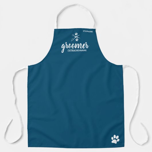 Niedlicher Personalisierter Tierarzt Schürze (Vorderseite)