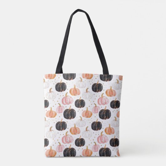 Niedlicher Personalisierter Wasserfarbenpumpenfall Tasche (Rückseite)