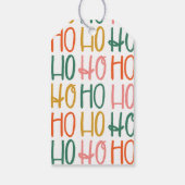 Niedlicher personalisierter Weihnachtsurlaub Geschenkanhänger (Rückseite)