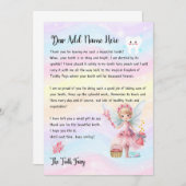 Niedlicher Personalisierter Zahnseilkrug für Kinde Einladung (Vorne/Hinten)