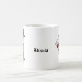 Niedlicher Pestarzt mit Herz-Einzigartiger Individ Kaffeetasse (Mittel)