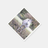 NIEDLICHER PFERD SERVIETTE (Ecke)