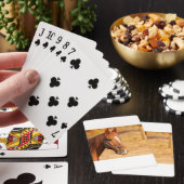 NIEDLICHER PFERD SPIELKARTEN (In Situ)