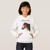 Niedlicher Pferdefreund Aquarell Reittiere Farm Gi Hoodie (Vorne ganz)