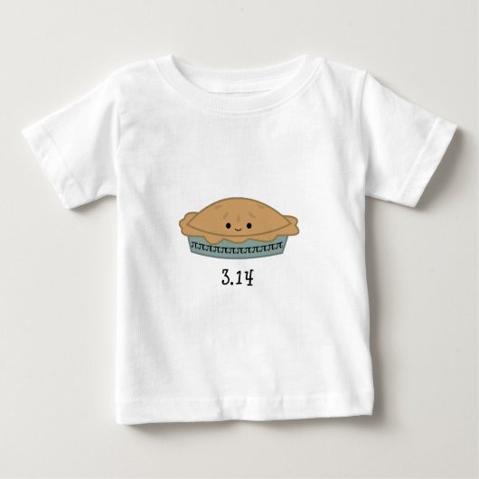 Niedlicher Pi-Tag 3.14 Baby T-shirt (Vorderseite)