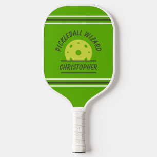 Niedlicher Pickleball-Assistent: Ball Green Gray S Pickleball Schläger