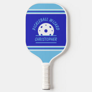 Niedlicher Pickleball-Assistent Name Ball Blue Spo Pickleball Schläger