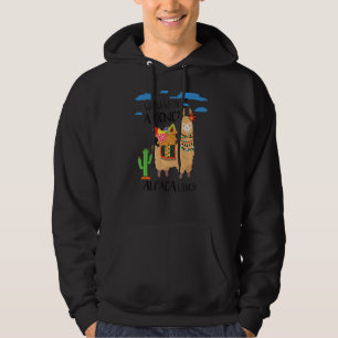 Niedlicher Picnic Alpaca Hoodie