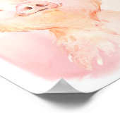 Niedlicher Pieptdruck Poster (Ecke)