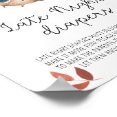 Niedlicher Pilz - Späte Nachttaucher Poster (Ecke)