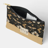 Niedlicher Pilz und Blume fallen Muster Zubehörtasche (Offen)