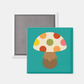 Niedlicher Pilzmagnet Magnet (Vorderseite/Rückseite)