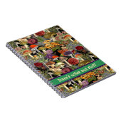 Niedlicher Pilzpilzgarten Notizblock (Rechte Seite)