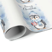 "Niedlicher Pinguin 2" Geschenkpapier (Rolleneckpunkt)