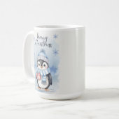 "Niedlicher Pinguin 2" Kaffeetasse (Vorderseite Links)