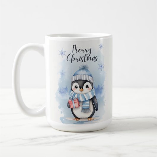 "Niedlicher Pinguin 2" Kaffeetasse (Links)