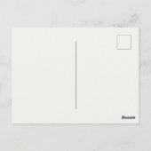 "Niedlicher Pinguin 2" Postkarte (Rückseite)