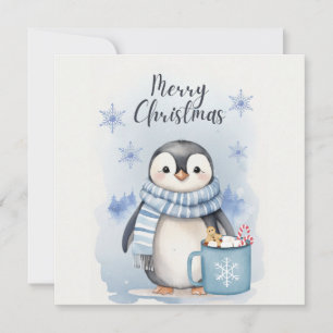 "Niedlicher Pinguin 3" Einladung
