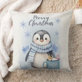 "Niedlicher Pinguin 3" Kissen (Decke)