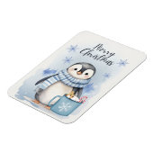 "Niedlicher Pinguin 3" Magnet (Linke Seite)