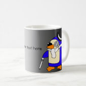 Niedlicher Pinguin aus Cartoon Kaffeetasse (VorderseiteRechts)