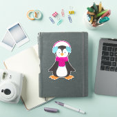 Niedlicher Pinguin, Baby Pinguin, Pinguin mit Karp Aufkleber (iPad Hülle)