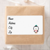 Niedlicher Pinguin-Cartoon (Insitu)