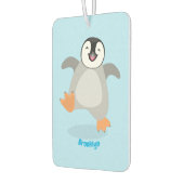 Niedlicher Pinguin-Cartoon Autolufterfrischer (Links)