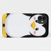 niedlicher Pinguin-Cartoon Case-Mate iPhone Hülle (Rückseite (Horizontal))
