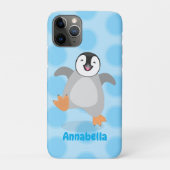 Niedlicher Pinguin-Cartoon Case-Mate iPhone Hülle (Rückseite)