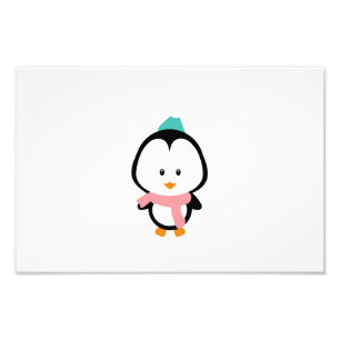 Niedlicher Pinguin-Cartoon Fotodruck